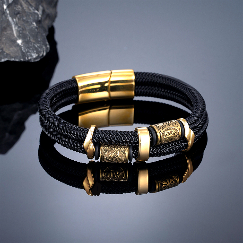 Vintage Norse Rune Double-Laye - Battle Rope Anchor reseña y precio
