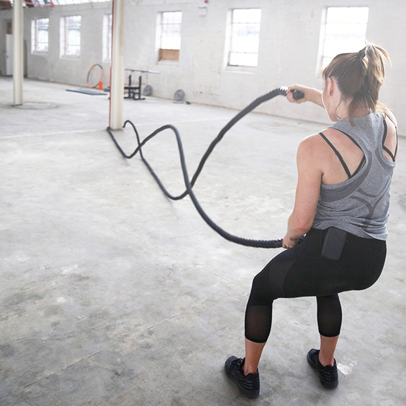 9M/12M/15M Fitness Battle Rope - Crossfit No Equipment reseña y precio