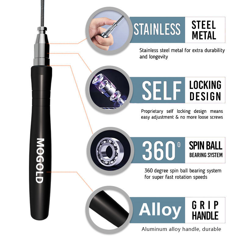 Crossfit Speed Jump rope Excer - Crossfit No Equipment reseña y precio