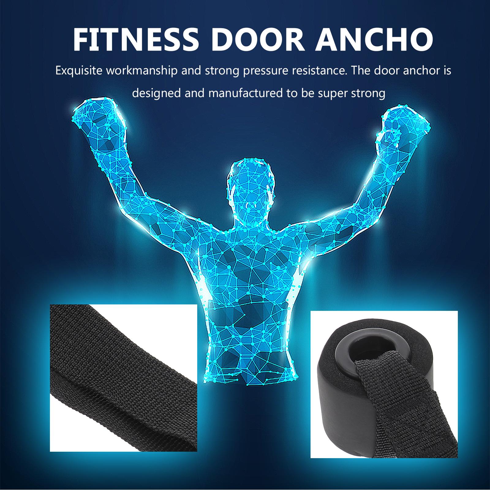 2 Pcs Heavy Duty PVC Door Anch - Pull Up Assist Band reseña y precio