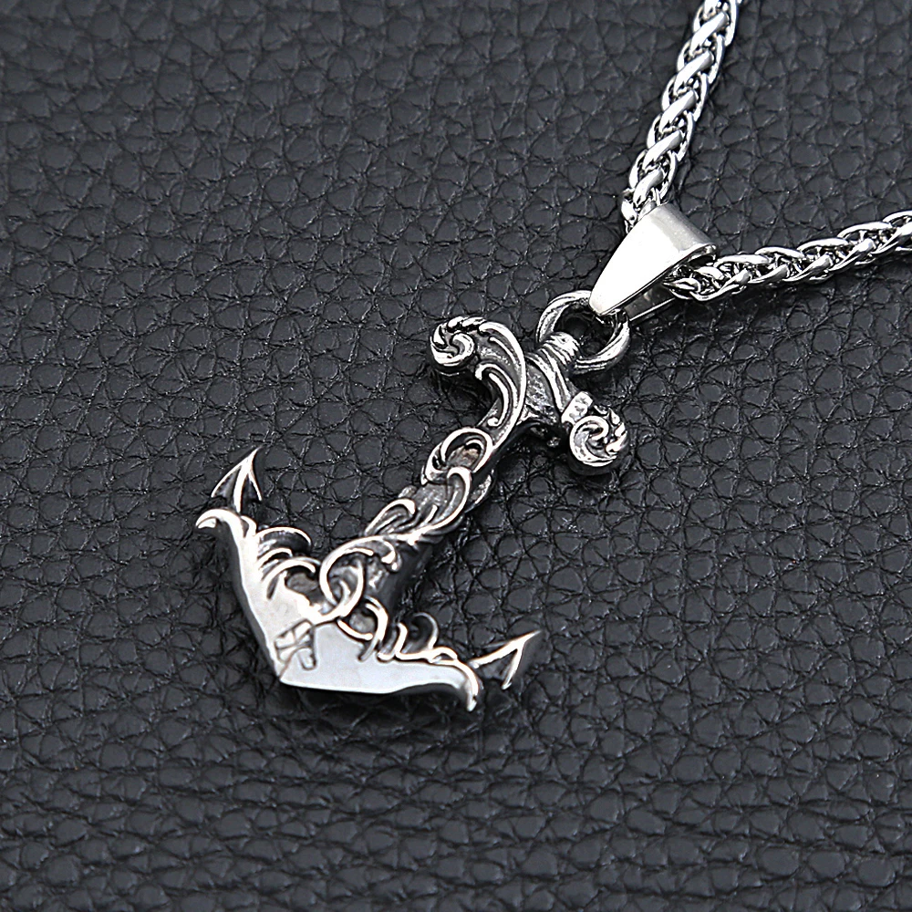 Punk Vintage Stainless Steel A - Battle Rope Anchor reseña y precio