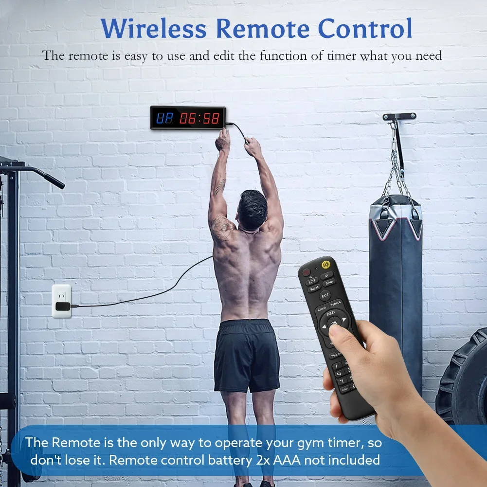 Digital Countdown Clock Stopwa - Crossfit No Equipment reseña y precio
