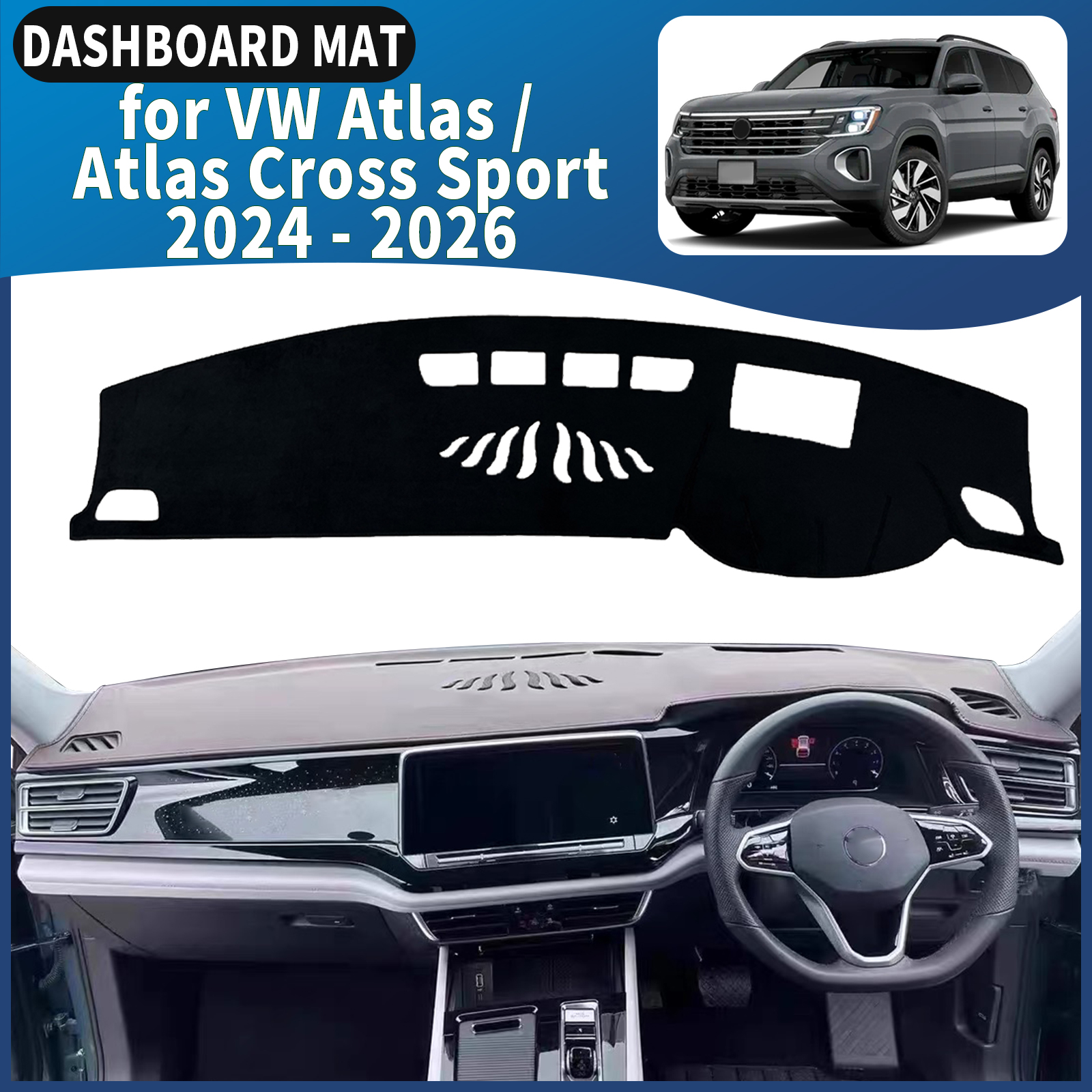 fit for VW Atlas 2024 2025 202 - Crossfit Accessories reseña y precio