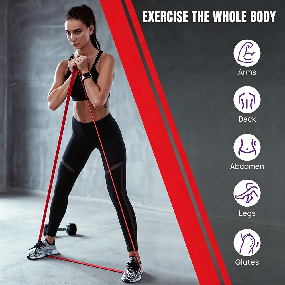 10Pcs 4-Level Resistance Bands - Pull Up Assist Band reseña y precio