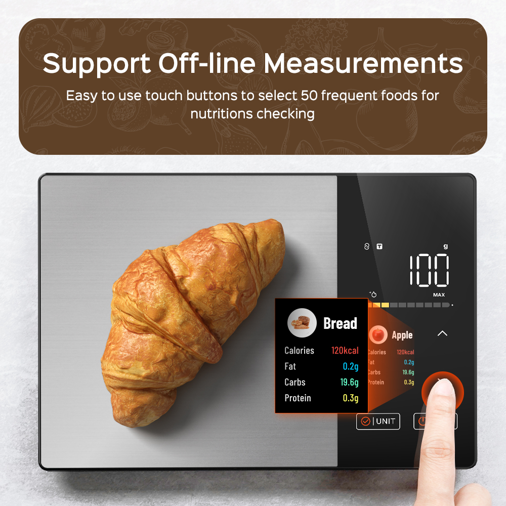 Smart Kitchen Scale Connects t - Crossfit Training reseña y precio