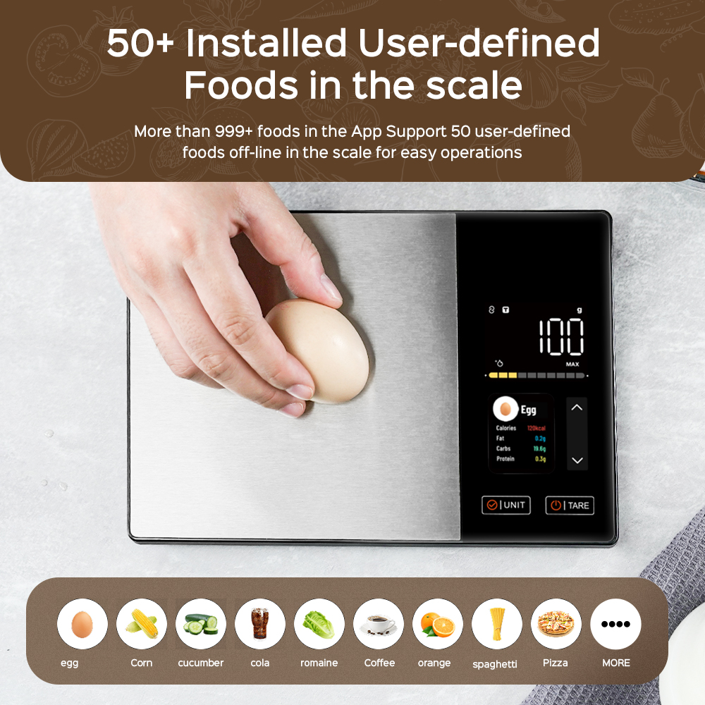 Smart Kitchen Scale Connects t - Crossfit Training reseña y precio