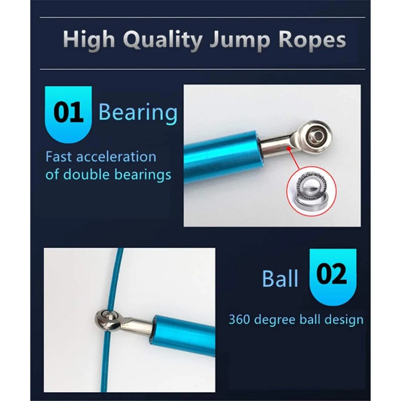 New Fitness Jump Ropes Crossfi - Crossfit No Equipment reseña y precio