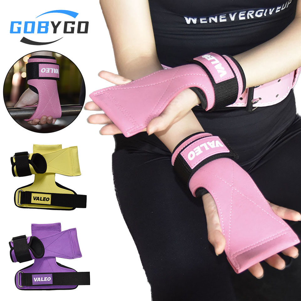 GOBYGO 1Pair Gym Palm Gloves S - Pull Up Assist Band reseña y precio