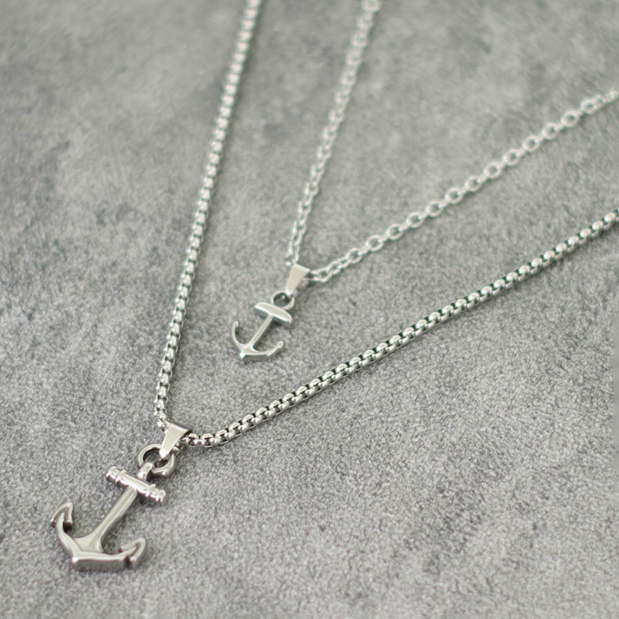 Hiphop Anchor Necklace For Men - Battle Rope Anchor reseña y precio