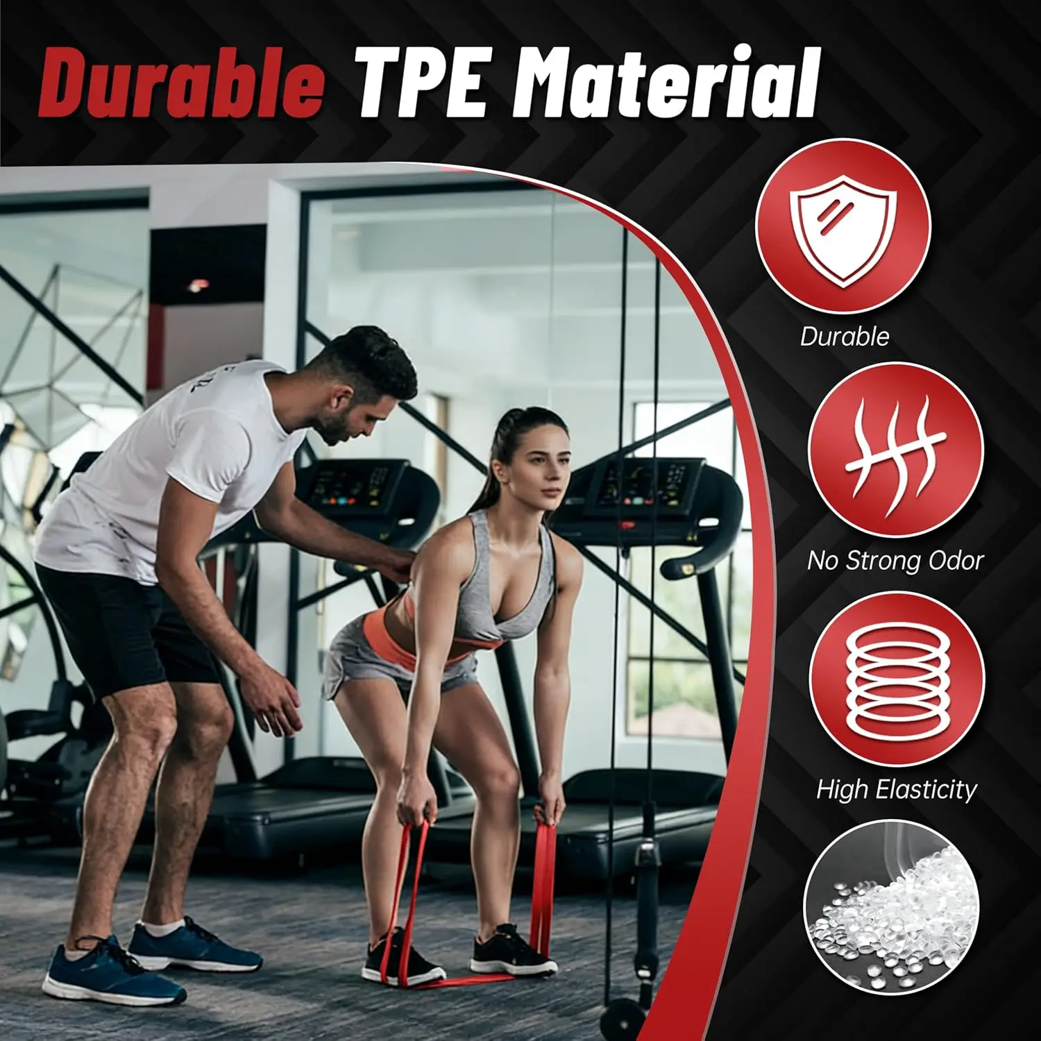4-Level Resistance Bands for F - Pull Up Assist Band reseña y precio