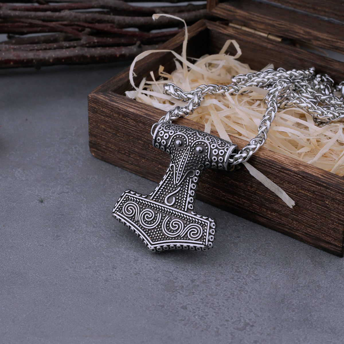 Nordic Viking Thor's Hammer Mj - Battle Rope Anchor reseña y precio