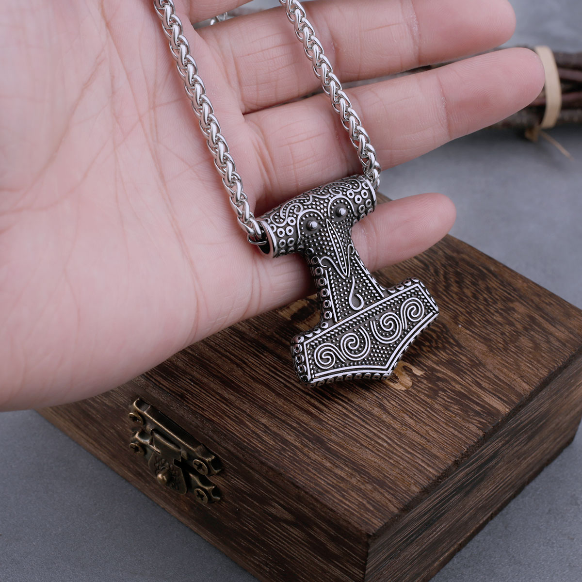 Nordic Viking Thor's Hammer Mj - Battle Rope Anchor reseña y precio