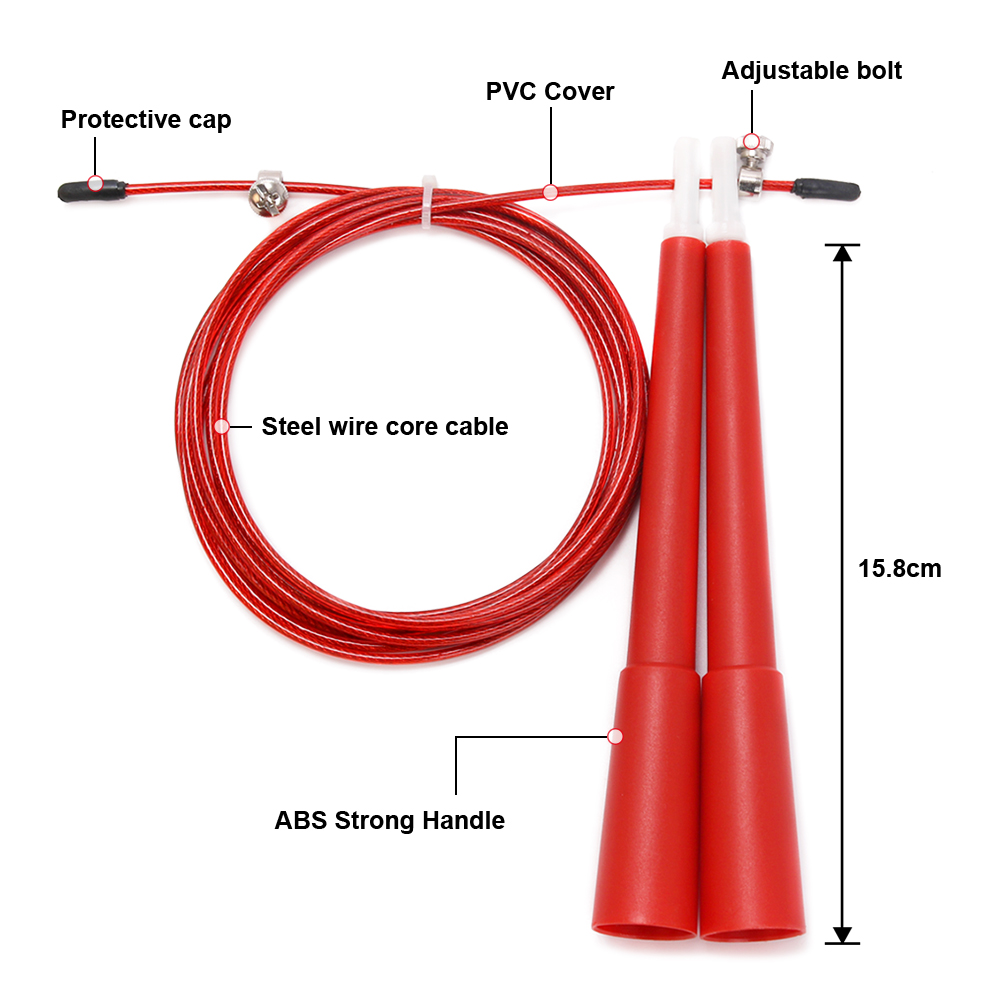 Professional PVC Speed Skippin - Crossfit No Equipment reseña y precio