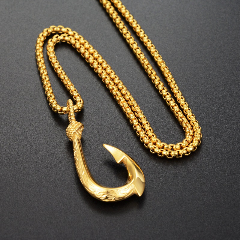 Maui Magic Fish Hook Necklace  - Battle Rope Anchor reseña y precio