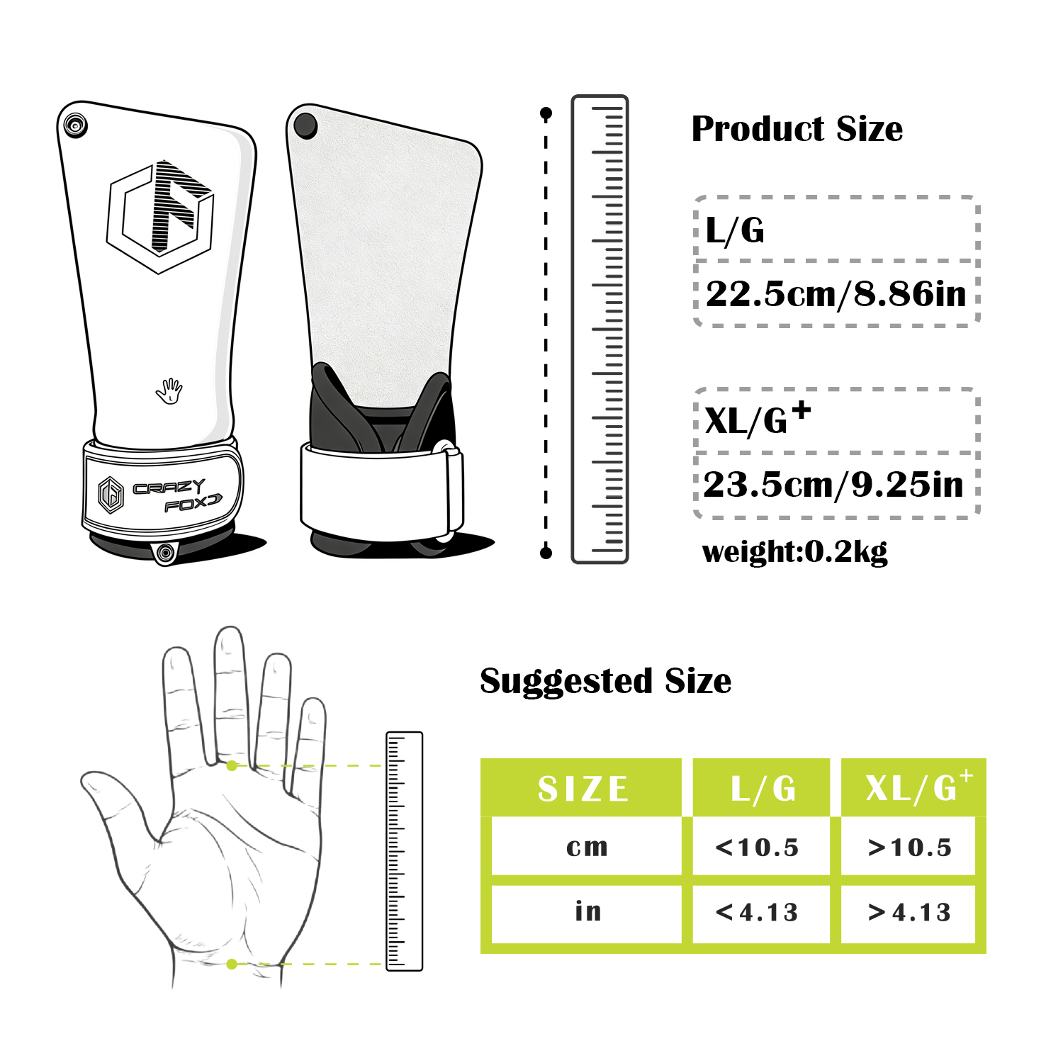 Natural Rubber Anti‑Slip Palm  - Crossfit Gear Bag reseña y precio