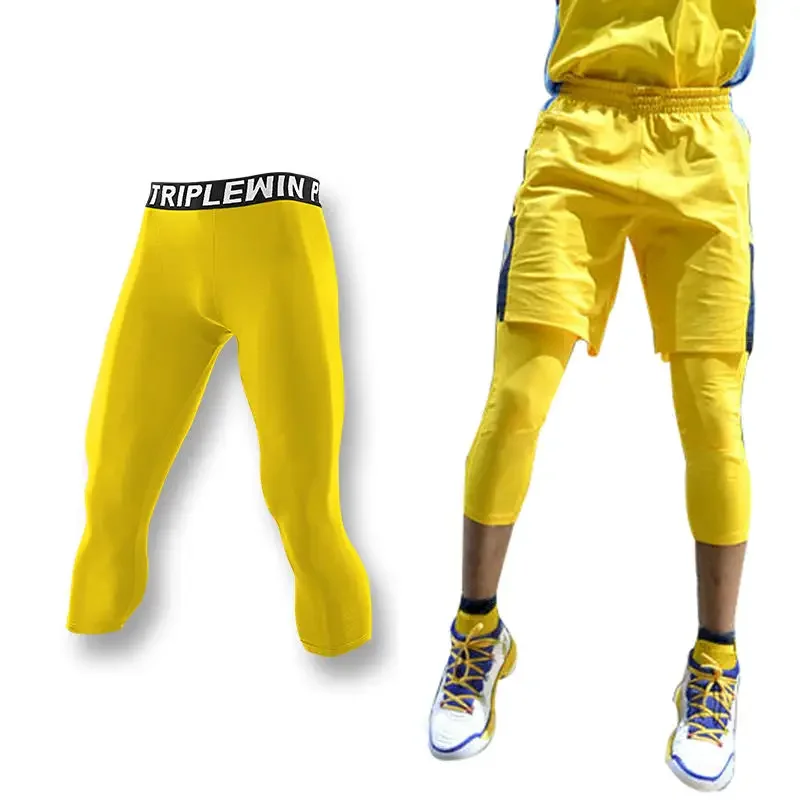 Men GYM Capri Running Tights P - Crossfit Training reseña y precio
