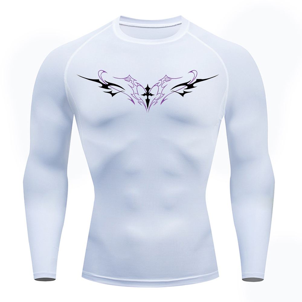 Men's Gothic Cross Wings Print - Crossfit Training reseña y precio