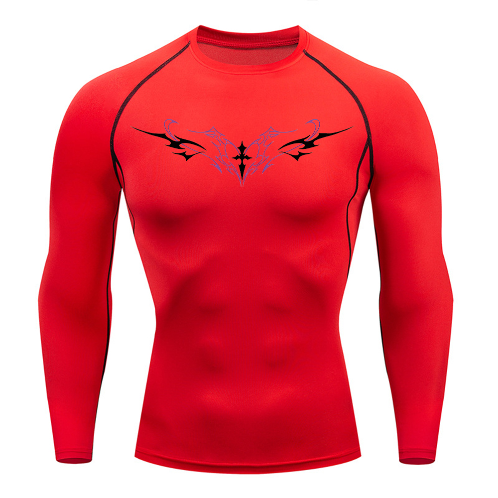 Men's Gothic Cross Wings Print - Crossfit Training reseña y precio