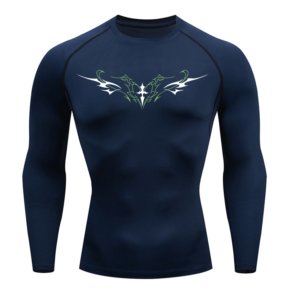 Men's Gothic Cross Wings Print - Crossfit Training reseña y precio