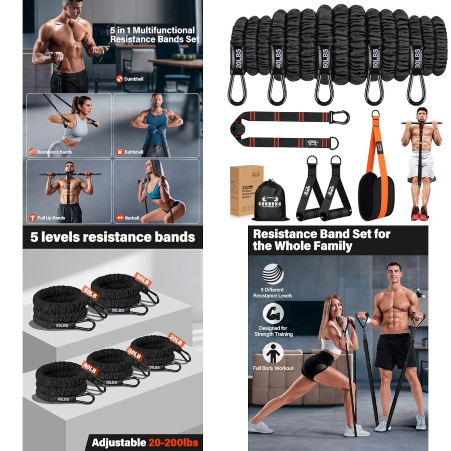 Resistance Bands, Exercise Ban - Pull Up Assist Band reseña y precio