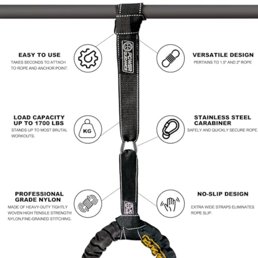 Battle Rope Anchor Strap Kit,  - Battle Rope Anchor reseña y precio