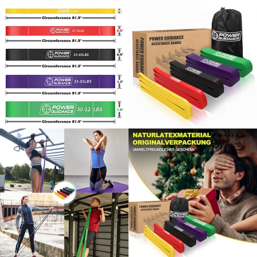 Pull Up Assist Bands - Stretch - Pull Up Assist Band reseña y precio