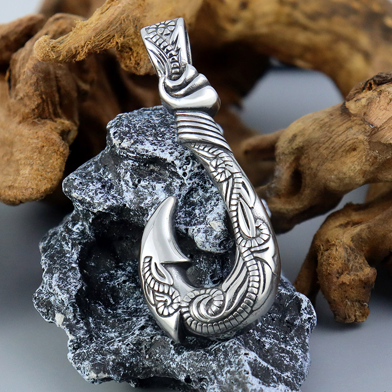 Maui Magic Fish Hook Necklace  - Battle Rope Anchor reseña y precio
